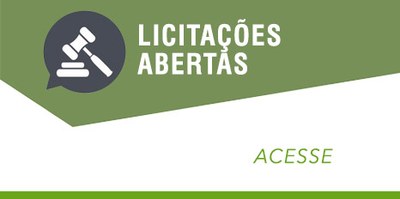 Licitações Abertas.